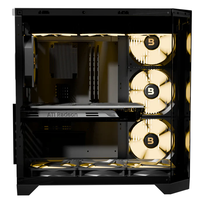 Boost Casing Enclosure Elite Series X100 with 7 ARGB Fans Boost Casing Enclosure Elite Series X100 with 7 ARGB Fans